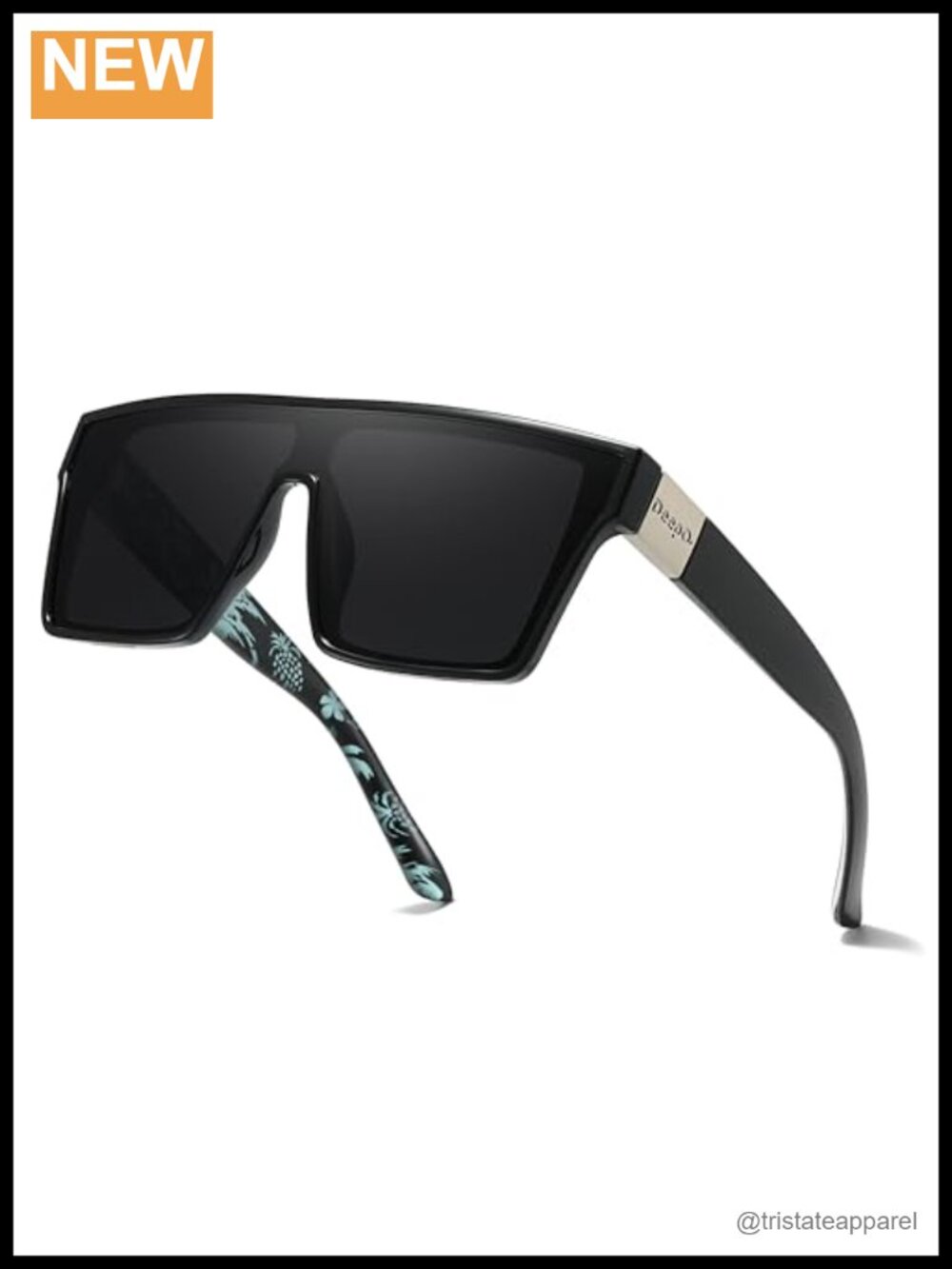 Oversized Square Polarized Shield Sunglasses UV400 Sport Unisex